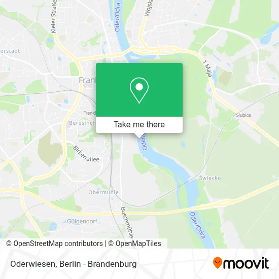 Oderwiesen map