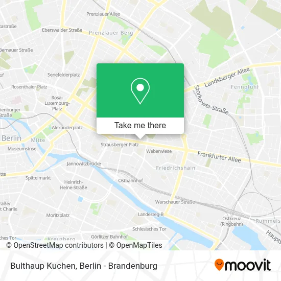 Bulthaup Kuchen map