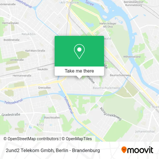 2und2 Telekom Gmbh map