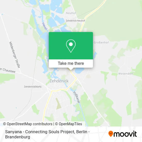 Sanyana - Connecting Souls Project map