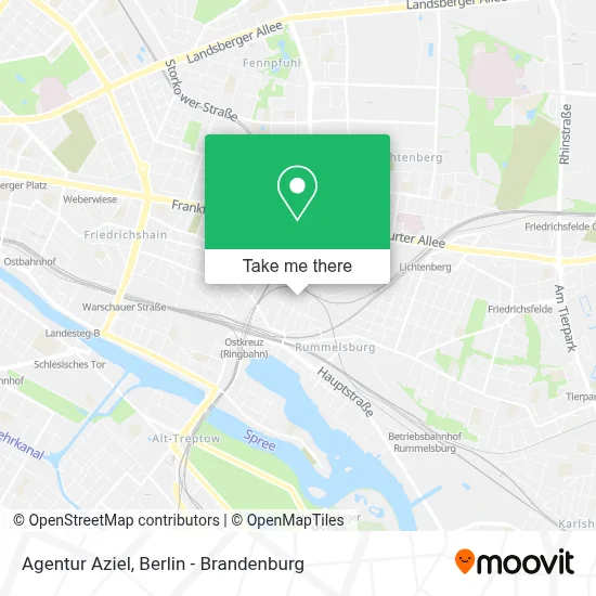 Agentur Aziel map