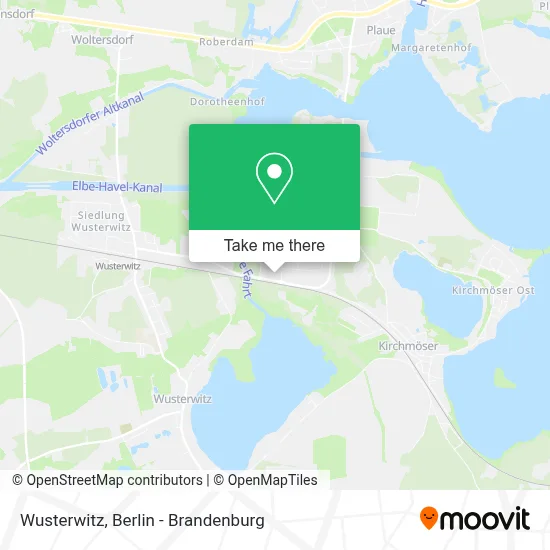 Wusterwitz map