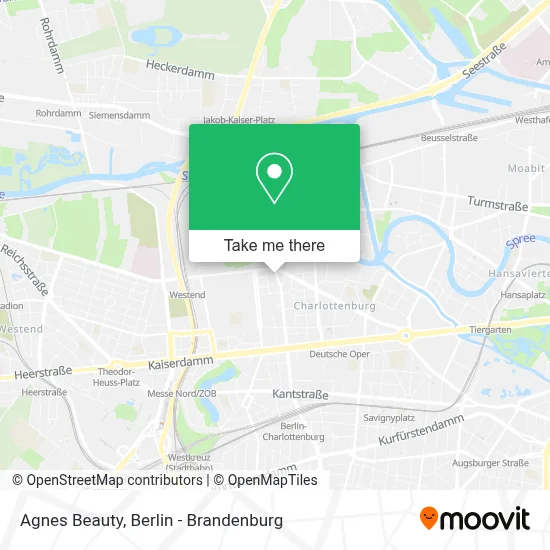 Agnes Beauty map