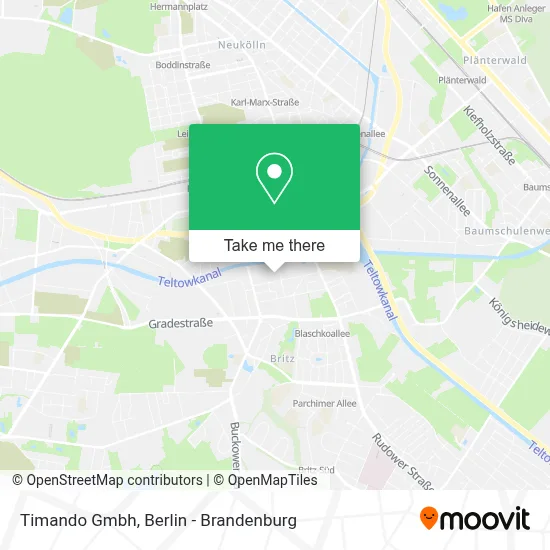Timando Gmbh map