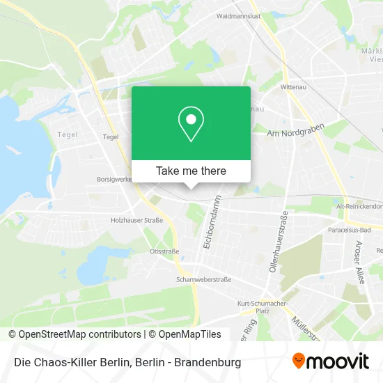 Die Chaos-Killer Berlin map