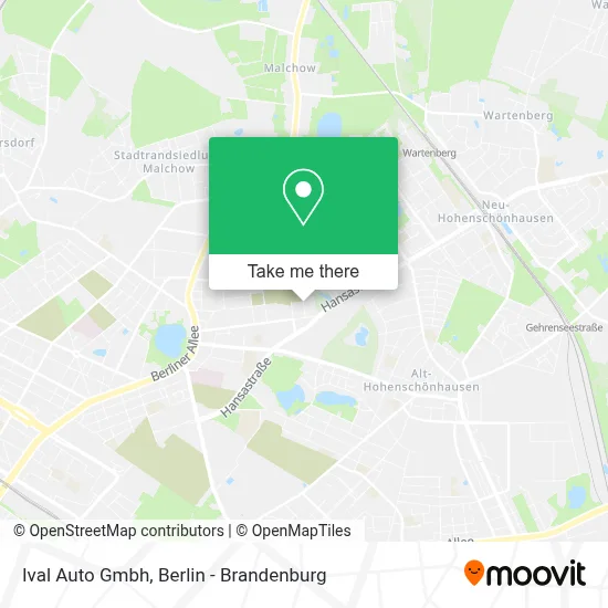 Ival Auto Gmbh map