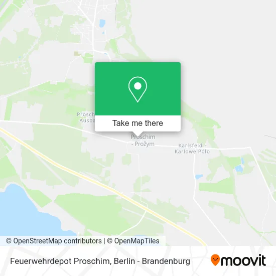 Feuerwehrdepot Proschim map