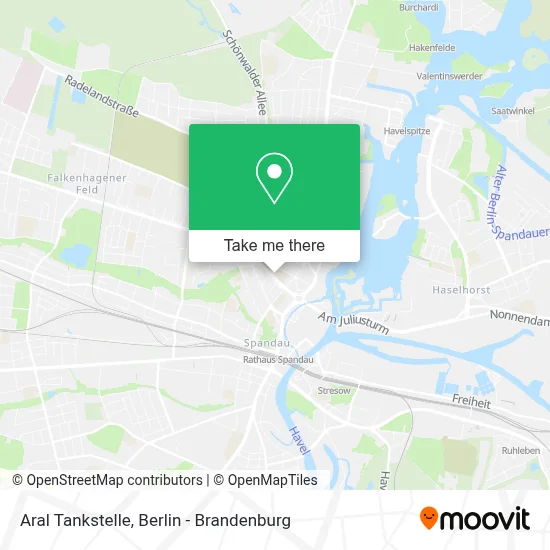 Aral Tankstelle map