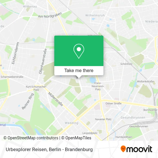 Urbexplorer Reisen map