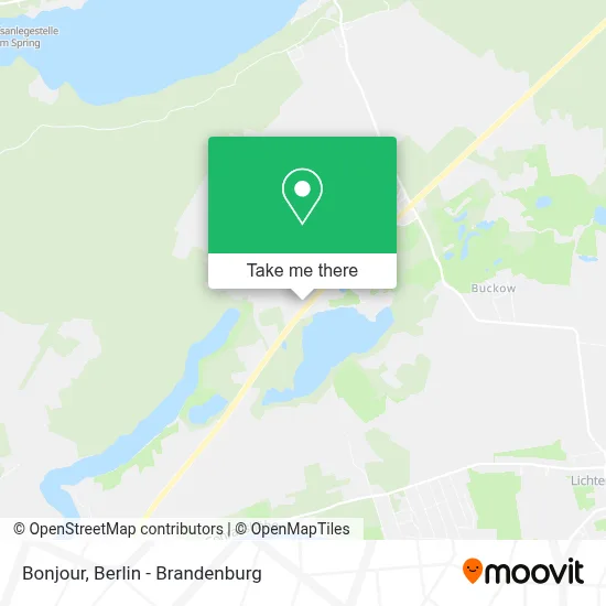 Bonjour map