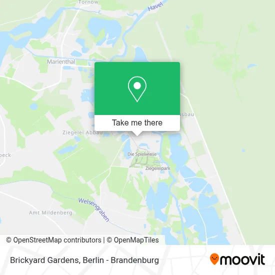 Brickyard Gardens map
