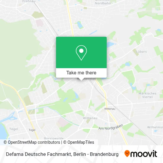 Defama Deutsche Fachmarkt map