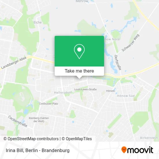 Irina Bill map