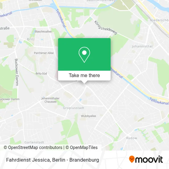 Fahrdienst Jessica map