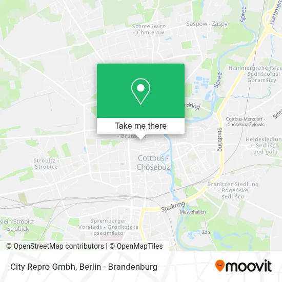 City Repro Gmbh map