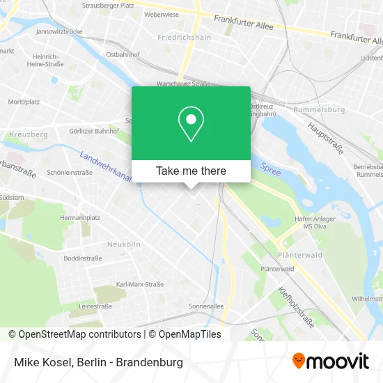 Mike Kosel map
