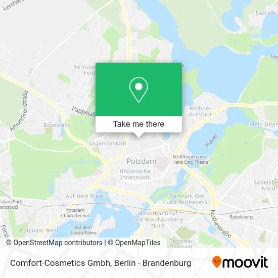 Comfort-Cosmetics Gmbh map
