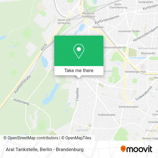 Aral Tankstelle map