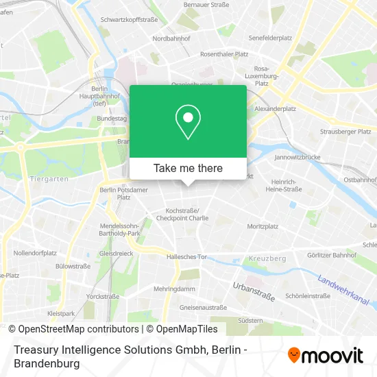 Treasury Intelligence Solutions Gmbh map