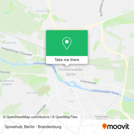 Spreehub map