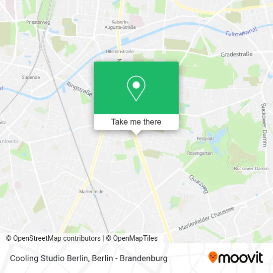 Cooling Studio Berlin map