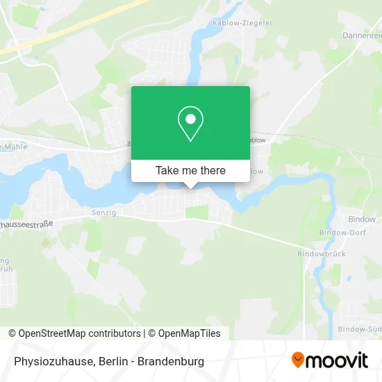 Physiozuhause map