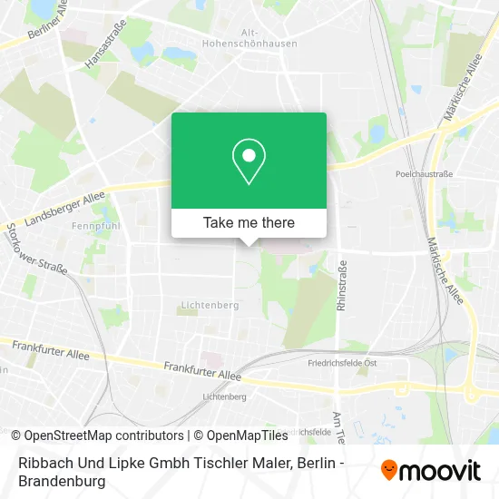 Ribbach Und Lipke Gmbh Tischler Maler map