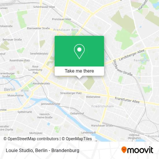 Louie Studio map