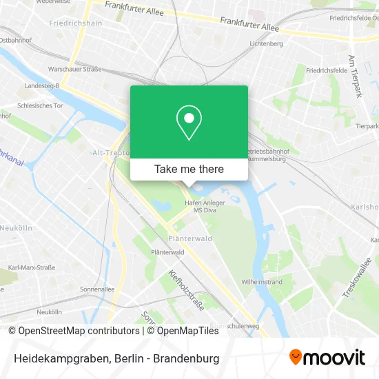 Heidekampgraben map
