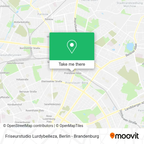 Friseurstudio Lurdybelleza map