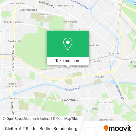 Gleitex A.T.R. Ltd. map