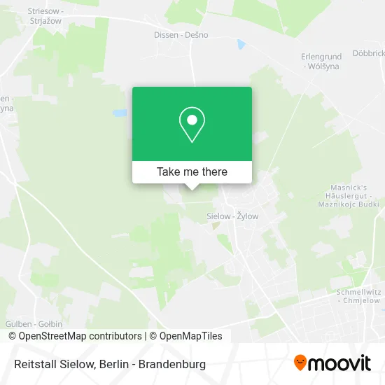 Reitstall Sielow map