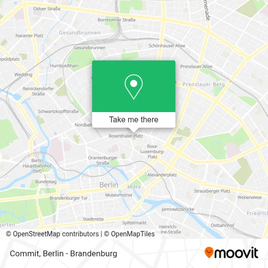 Commit map