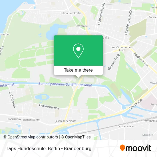 Taps Hundeschule map