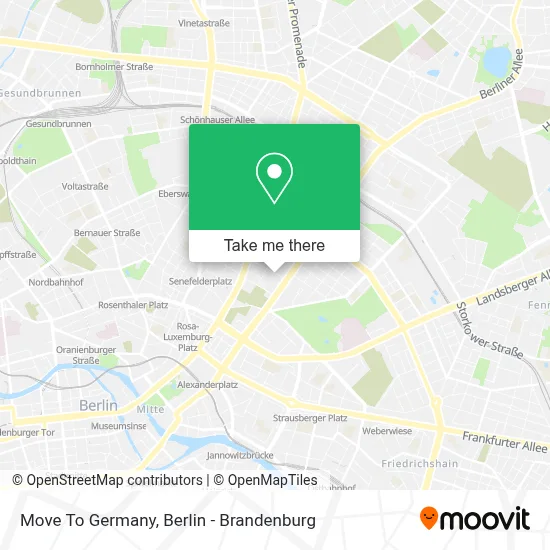 Move To Germany map