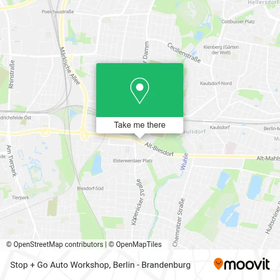Stop + Go Auto Workshop map