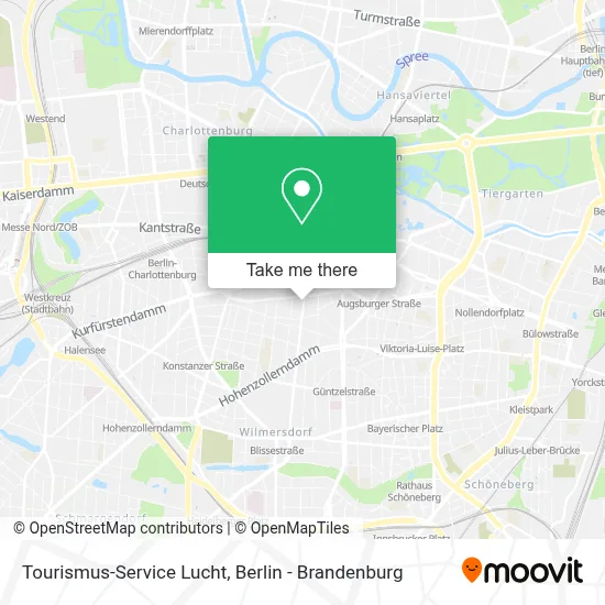 Tourismus-Service Lucht map