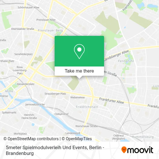 5meter Spielmodulverleih Und Events map