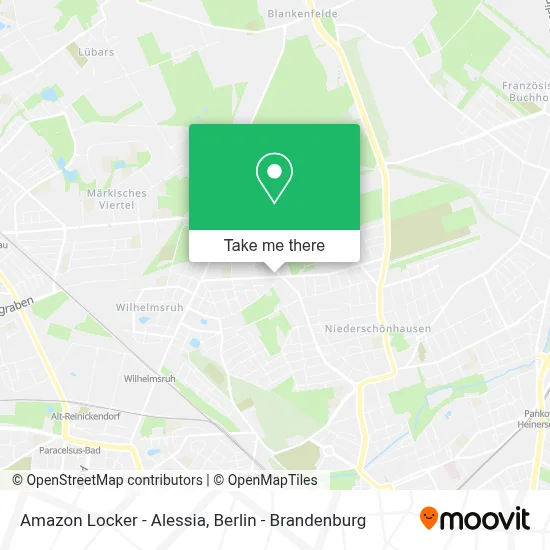 Amazon Locker - Alessia map