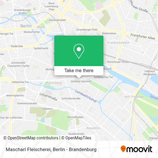 Maschari Fleischerei map