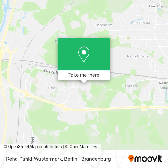 Reha-Punkt Wustermark map