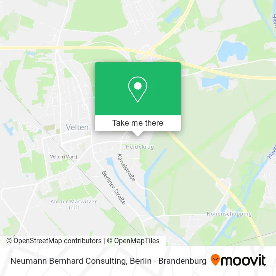 Neumann Bernhard Consulting map