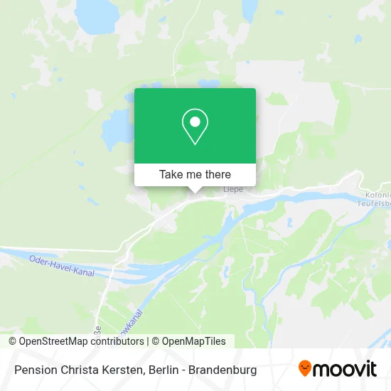 Pension Christa Kersten map