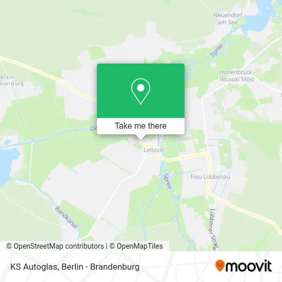 KS Autoglas map