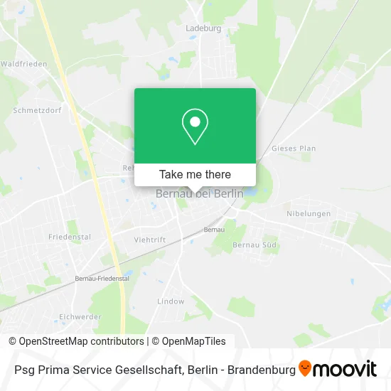 Psg Prima Service Gesellschaft map