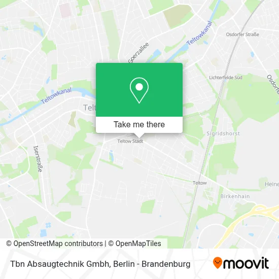 Tbn Absaugtechnik Gmbh map