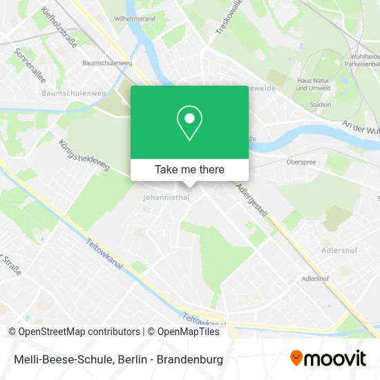 Melli-Beese-Schule map