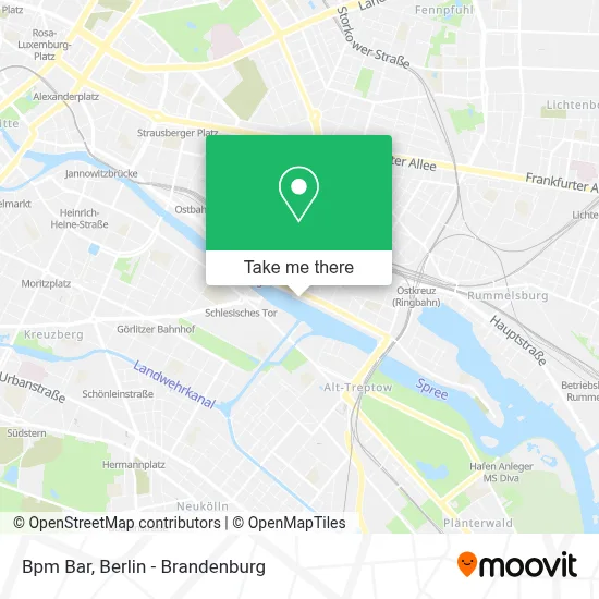Bpm Bar map