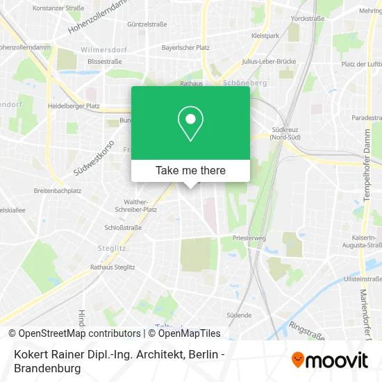 Kokert Rainer Dipl.-Ing. Architekt map