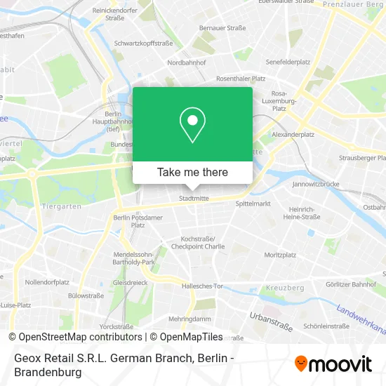 Geox Retail S.R.L. German Branch map